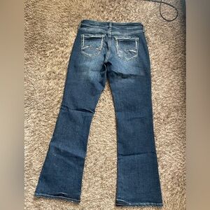 Silver Jeans Dark Blue Denim Bootcut jeans